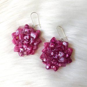 Medium Succulent Earrings-Dream House